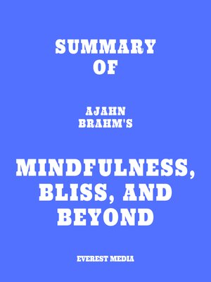 cover image of Summary of Ajahn Brahm's Mindfulness, Bliss, and Beyond